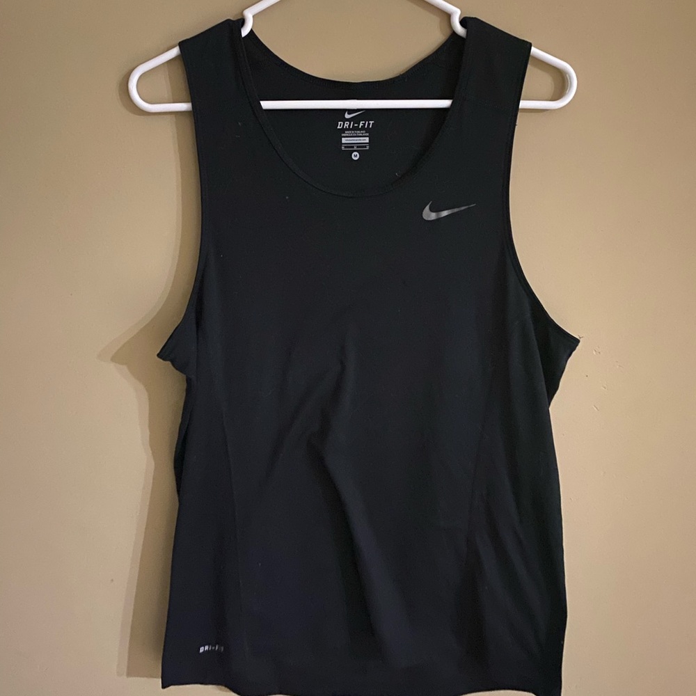Men’s Nike Black Athletic Tank Top - Medium